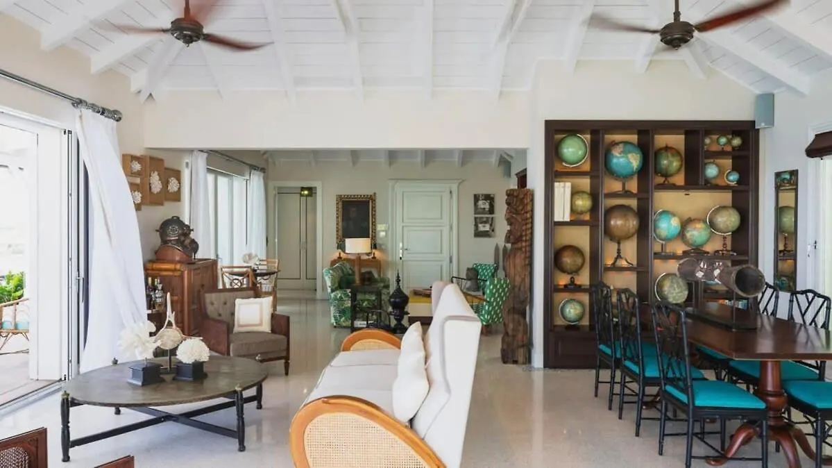 Vila Architectural Gem In The Heart Of A Lush Vegetation Gustavia